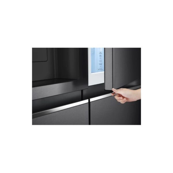 LG Refrigerator 635L Door in Door Black GC-J257SQRS