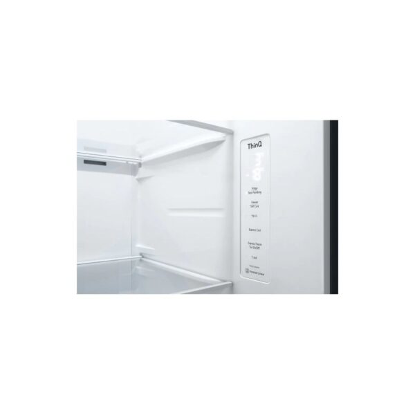 LG Refrigerator 635L Door in Door Black GC-J257SQRS
