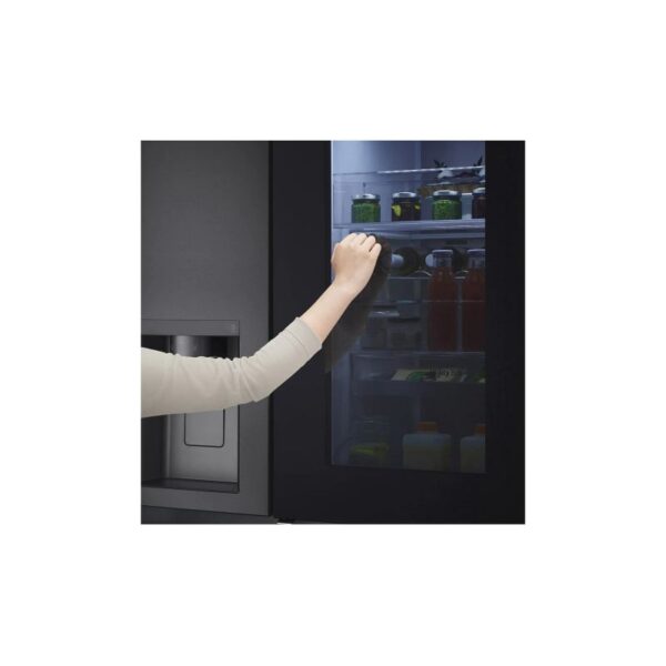 LG Refrigerator 635L InstaView Door-in-Door Black GC-X257CQES
