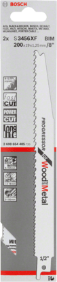Bosch Recipro Saw Blade for Wood and Metal 2608654405