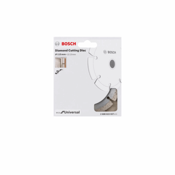 Bosch Diamond Cutting Disc Eco For Universal 115mm  x  22.25mm 2608615027