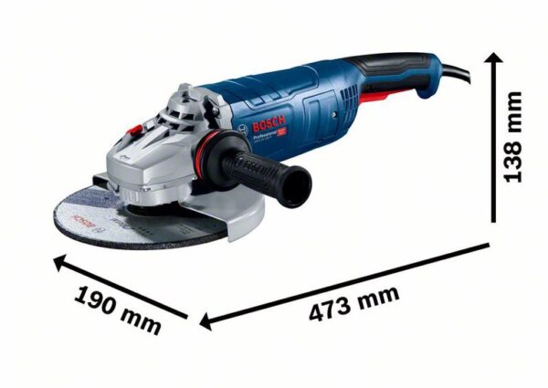 Bosch Angle Grinder 2400W 9" GWS 24-230
