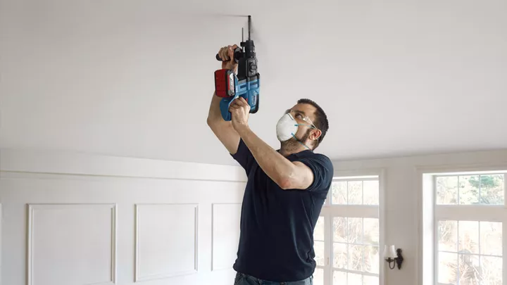 Bosch Cordless Rotary Hammer Battery Powered 18V GBH 180-LI