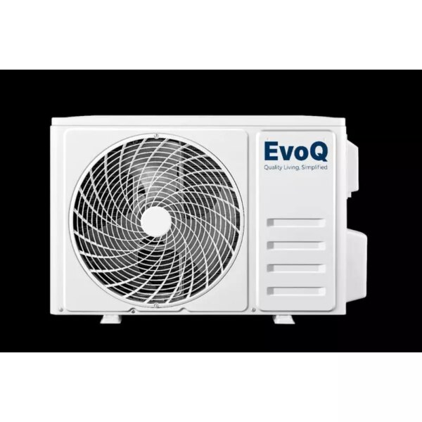 EvoQ Wall Split Air Conditioner 12000BTU,Eco Friendly R32 Gas, On/Off Cooling Only, Comes with 3 Meters Copper Pipe EAC-12BT32
