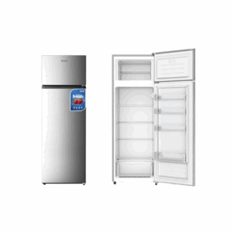 EvoQ Defrost Refrigerator 237L with VCM Steel Door, LED Light & Glass Shelves ER-24DF