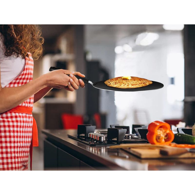 Pigeon Tawa 31Cm Nonstick Multi 310 Cool Touch Handle Sap 271 - 3 Layer Anti Peeling Food Safe Nonstick Coating Extra Thick Layer 11 Pigeon Tawa 31Cm Nonstick Multi 310 Cool Touch Handle Sap 271 - 3 Layer Anti Peeling Food Safe Nonstick Coating Extra Thick Layer