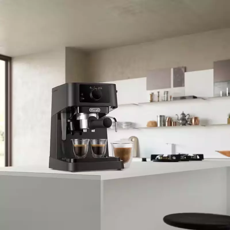 De'Longhi Stilosa Manual Pump Espresso Coffee Machine Ec230.Bk 6 De'Longhi Stilosa Manual Pump Espresso Coffee Machine Ec230.Bk
