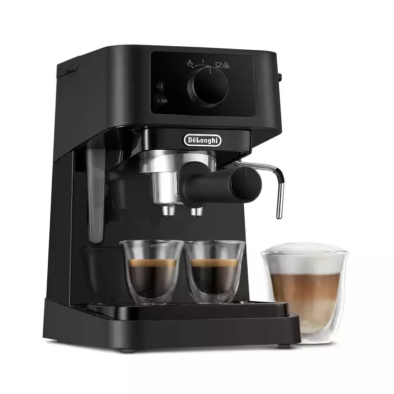 De'Longhi Stilosa Manual Pump Espresso Coffee Machine Ec230.Bk 2 De'Longhi Stilosa Manual Pump Espresso Coffee Machine Ec230.Bk