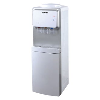 Nikai Water Dispenser 3 Taps Top Load With Cabinet NWD1900C 3 Taps Hot Normal And Cold Compressor Cooling Anti Bacterial Design