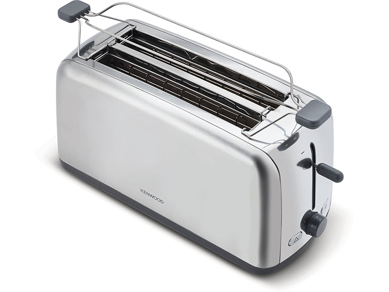 Kenwood Toaster 4 Slice Browning Control Long Slots 1500W Ttm470 - Defrost Function 2 Long Slots Warming Rack 6 Browning Levels With Cord Storage 2 Kenwood Toaster 4 Slice Browning Control Long Slots 1500W Ttm470 - Defrost Function 2 Long Slots Warming Rack 6 Browning Levels With Cord Storage