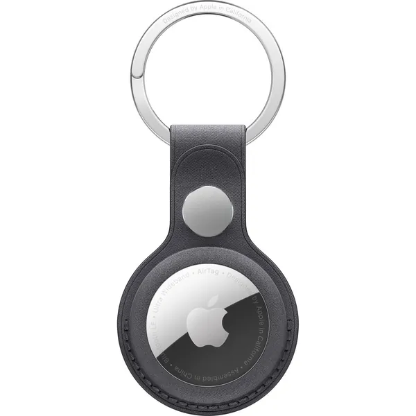 Apple Airtag Finewoven Key Ring Black 1 Apple Airtag Finewoven Key Ring Black