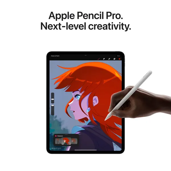 Apple 13&Quot; Ipad Pro M4 Chip Standard Glass, 2Tb, Wi-Fi + 5G Lte, Space Black 6 Apple 13&Quot; Ipad Pro M4 Chip Standard Glass, 2Tb, Wi-Fi + 5G Lte, Space Black