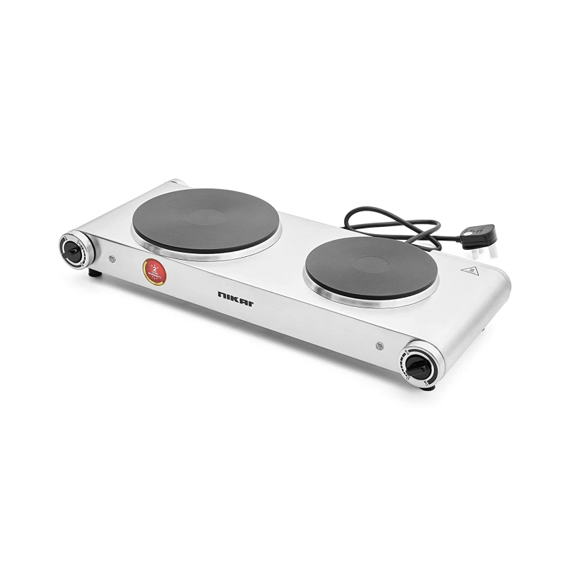 Nikai Hot Plate 188Mm Double Steel Body 2500W Nktoe5N2 Overheat Protection System Power Indicator Light Adjustable Thermostat Control 8 Nikai Hot Plate 188Mm Double Steel Body 2500W Nktoe5N2 Overheat Protection System Power Indicator Light Adjustable Thermostat Control