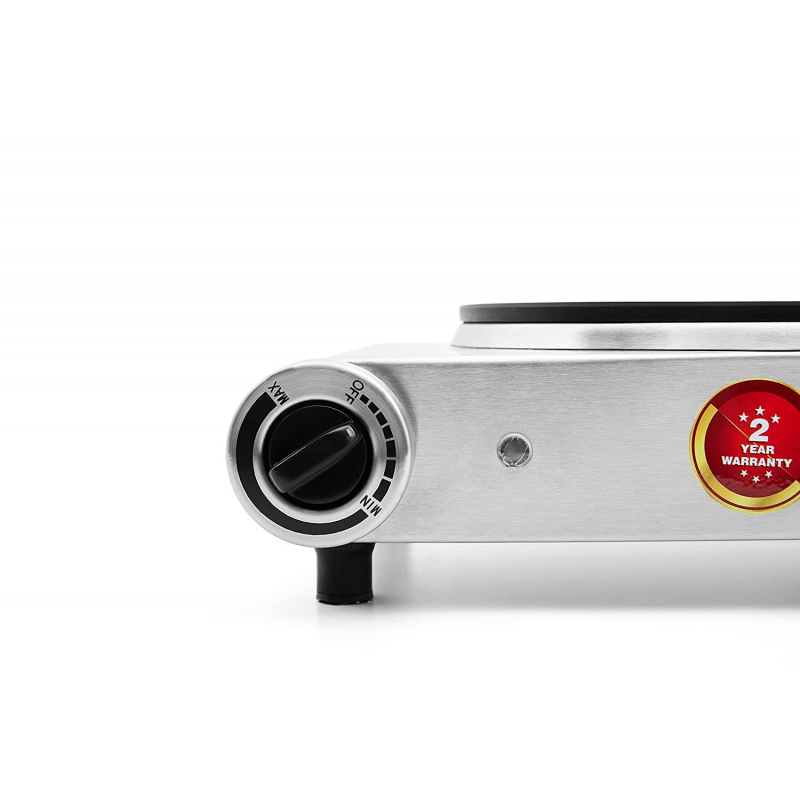 Nikai Hot Plate 188Mm Double Steel Body 2500W Nktoe5N2 Overheat Protection System Power Indicator Light Adjustable Thermostat Control 5 Nikai Hot Plate 188Mm Double Steel Body 2500W Nktoe5N2 Overheat Protection System Power Indicator Light Adjustable Thermostat Control