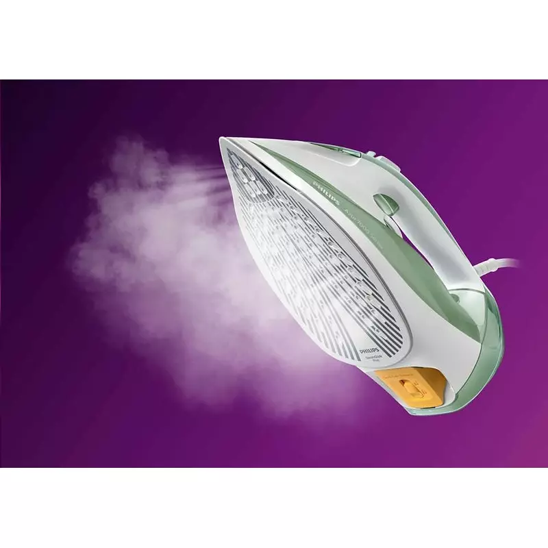 Philips Steam Iron Hv 2600W 300Ml , 220G Steam Boost, Quick Calc Release And Steamglide Plus Soleplate, 7000 Series Green Dst7012 7 Philips Steam Iron Hv 2600W 300Ml , 220G Steam Boost, Quick Calc Release And Steamglide Plus Soleplate, 7000 Series Green Dst7012