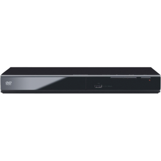 Panasonic Progressive Scan DVD Player Detailed Video/Audio from Most DVD/CD Formats, View Content From USB (Black) DVD-S500GC