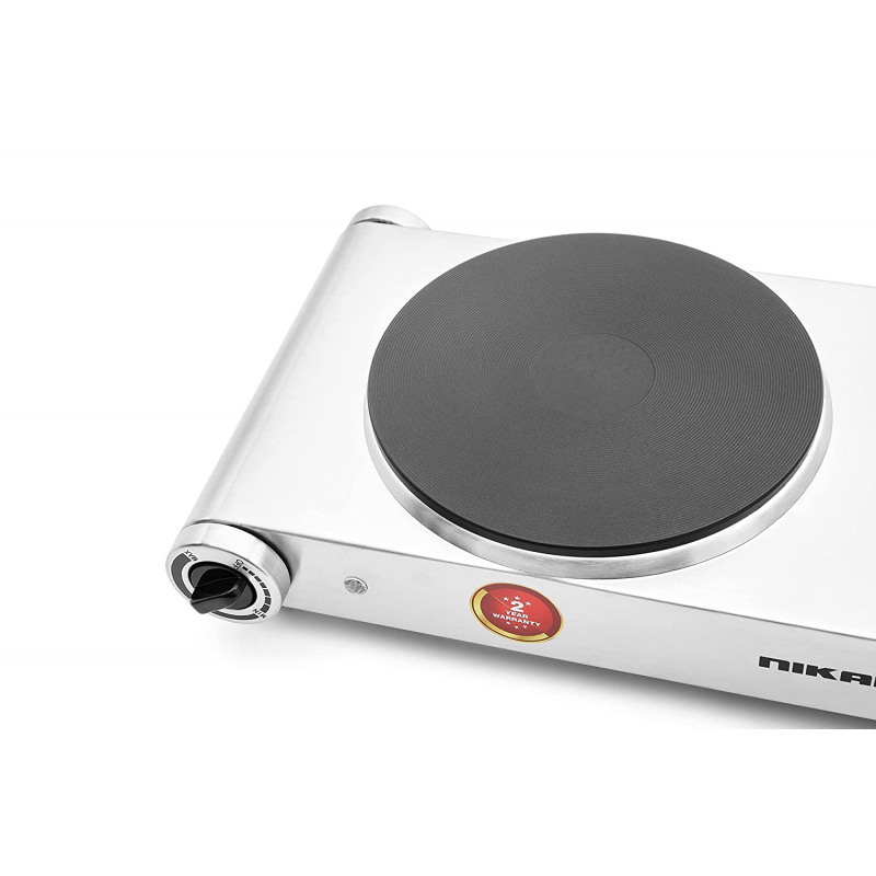 Nikai Hot Plate 188Mm Double Steel Body 2500W Nktoe5N2 Overheat Protection System Power Indicator Light Adjustable Thermostat Control 7 Nikai Hot Plate 188Mm Double Steel Body 2500W Nktoe5N2 Overheat Protection System Power Indicator Light Adjustable Thermostat Control
