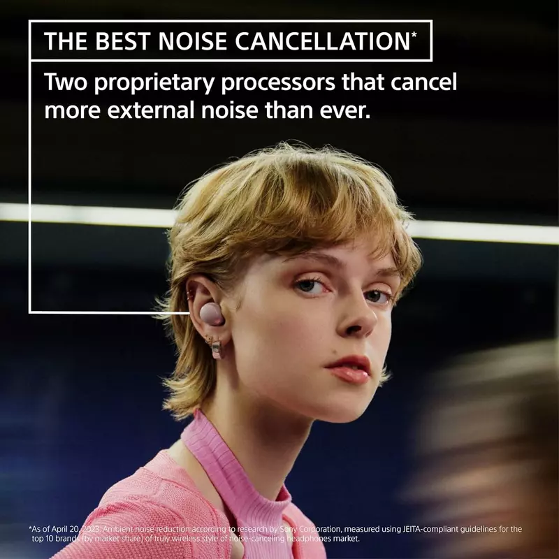 Sony Wireless Earbuds The Best Truly Noise Canceling Adaptive Sound Control With Ai Black Wf-1000Xm5 7 Sony Wireless Earbuds The Best Truly Noise Canceling Adaptive Sound Control With Ai Black Wf-1000Xm5