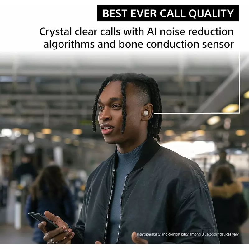 Sony Wireless Earbuds The Best Truly Noise Canceling Adaptive Sound Control With Ai Black Wf-1000Xm5 8 Sony Wireless Earbuds The Best Truly Noise Canceling Adaptive Sound Control With Ai Black Wf-1000Xm5