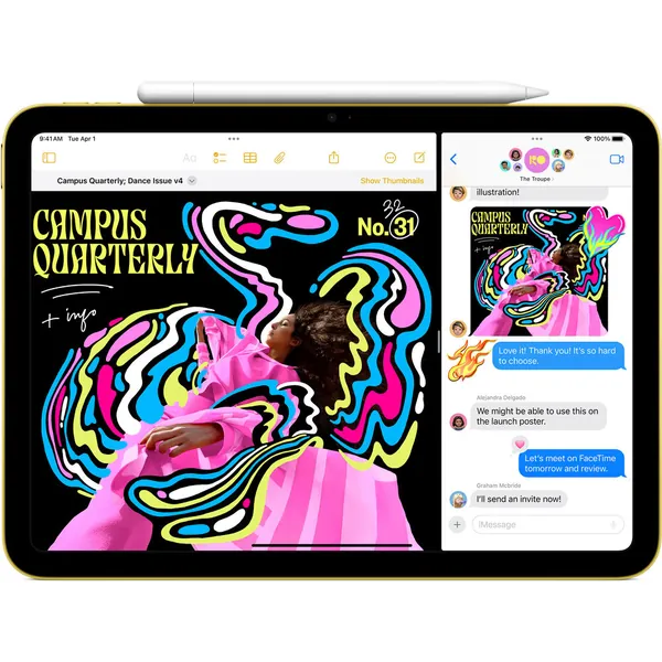 Apple 11&Quot; Ipad A16 Chip 256Gb, Wi-Fi + 5G, Yellow 4 Apple 11&Quot; Ipad A16 Chip 256Gb, Wi-Fi + 5G, Yellow