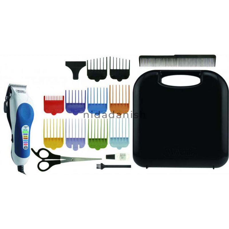 Wahl Corded Hair Clipper Color Pro Kit With 8 Color-Coded Attachment Combs &Amp; Precision Ground Blades 79400-627 2 Wahl Corded Hair Clipper Color Pro Kit With 8 Color-Coded Attachment Combs &Amp; Precision Ground Blades 79400-627