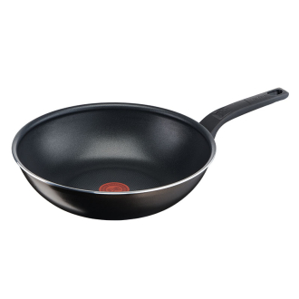 Tefal Easy Cook Wokpan 28cm Non Electric B5541902 aluminium material heat indicator thermo signal dishwasher safe made in france