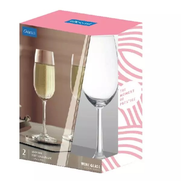 Ocean Wine Glass 2Pcs Madison Flute Champagne 210Ml Fine Rim Stemware 3015F0702G0002 5 Ocean Wine Glass 2Pcs Madison Flute Champagne 210Ml Fine Rim Stemware 3015F0702G0002
