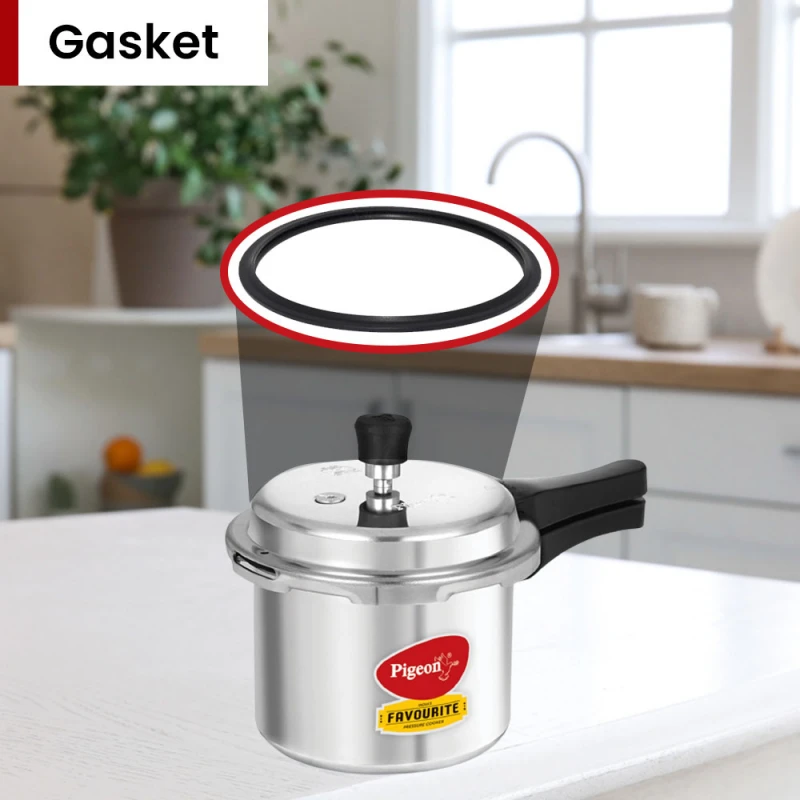 Pigeon Pressure Cooker 10L Deluxe Outer Lid Aluminium Sap 105 - Ergonomic Sturdy Handle Thermal Efficiency Special Alloy Safety Plug 16 Pigeon Pressure Cooker 10L Deluxe Outer Lid Aluminium Sap 105 - Ergonomic Sturdy Handle Thermal Efficiency Special Alloy Safety Plug