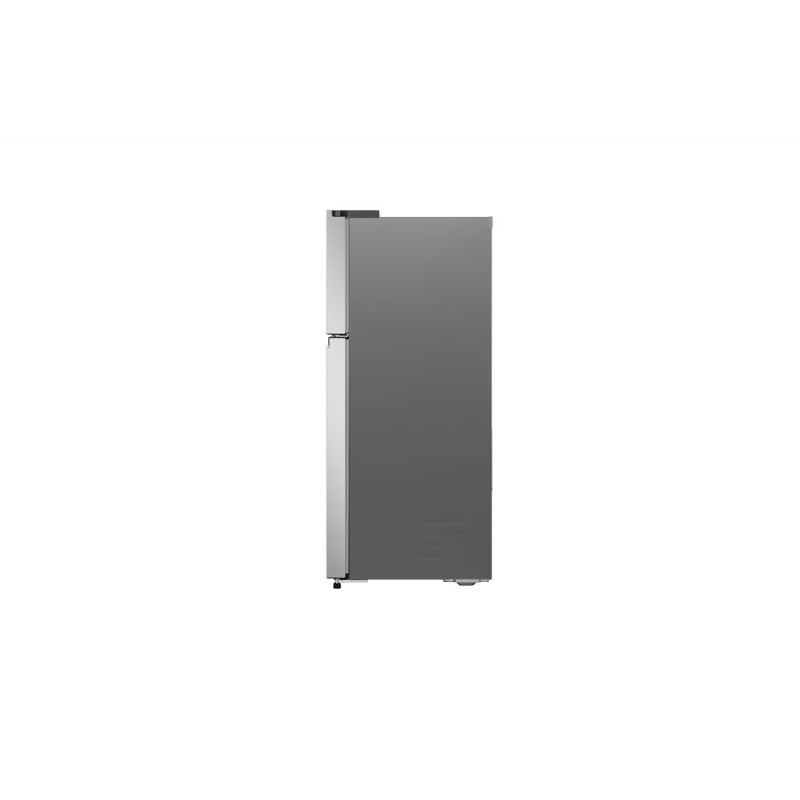 Lg Refrigerator 217L Double Door Top Freezer Linear Cooling, Door Cooling, Multi Air Flow, Smart Inverter Compressor Platinum Silver Gv B212Plgb