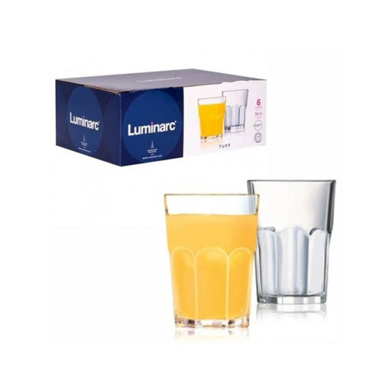 Luminarc Tumbler 6Pcs Plain Tuff Highball 41Cl/410Ml Q2245 5 Luminarc Tumbler 6Pcs Plain Tuff Highball 41Cl/410Ml Q2245
