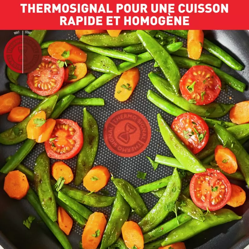 Tefal Super Cook Wokpan 28Cm Non Electric B4591684 Aluminium Material Heat Indicator Thermo Signal Powerglide Coating 13 Tefal Super Cook Wokpan 28Cm Non Electric B4591684 Aluminium Material Heat Indicator Thermo Signal Powerglide Coating