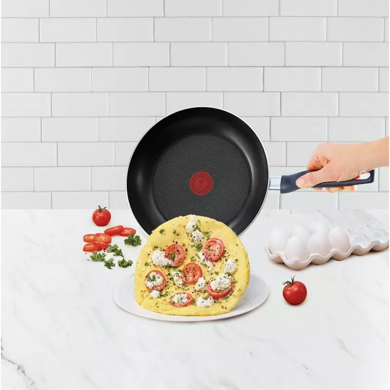 Tefal Super Cook Frypan 28Cm Non Electric B4590684 Aluminium Material Heat Indicator Thermo Signal Powerglide Coating 9 Tefal Super Cook Frypan 28Cm Non Electric B4590684 Aluminium Material Heat Indicator Thermo Signal Powerglide Coating