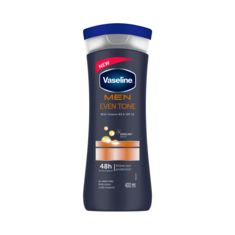 Vaseline Men Spf10 Body Lotion Even Tone 400Ml (Pack Of 3Pcs) 1 Vaseline Men Spf10 Body Lotion Even Tone 400Ml (Pack Of 3Pcs)