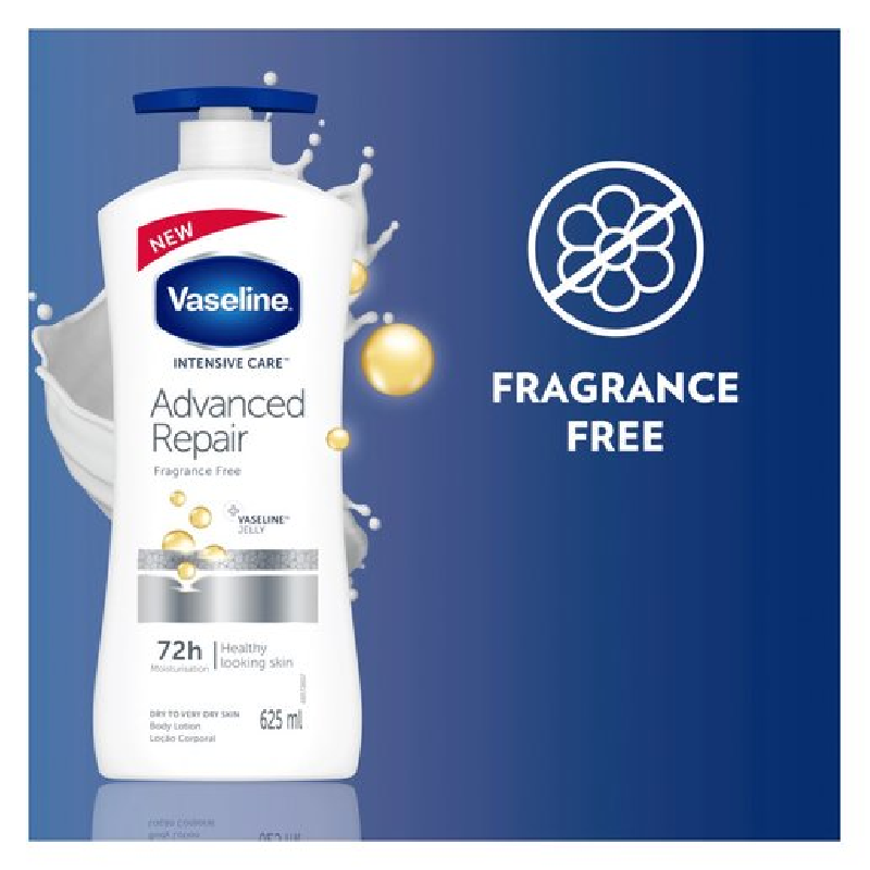 Vaseline Body Lotion Derma Care Advanced Repair 625Ml 4 Vaseline Body Lotion Derma Care Advanced Repair 625Ml - Set Of 3 Pcs
