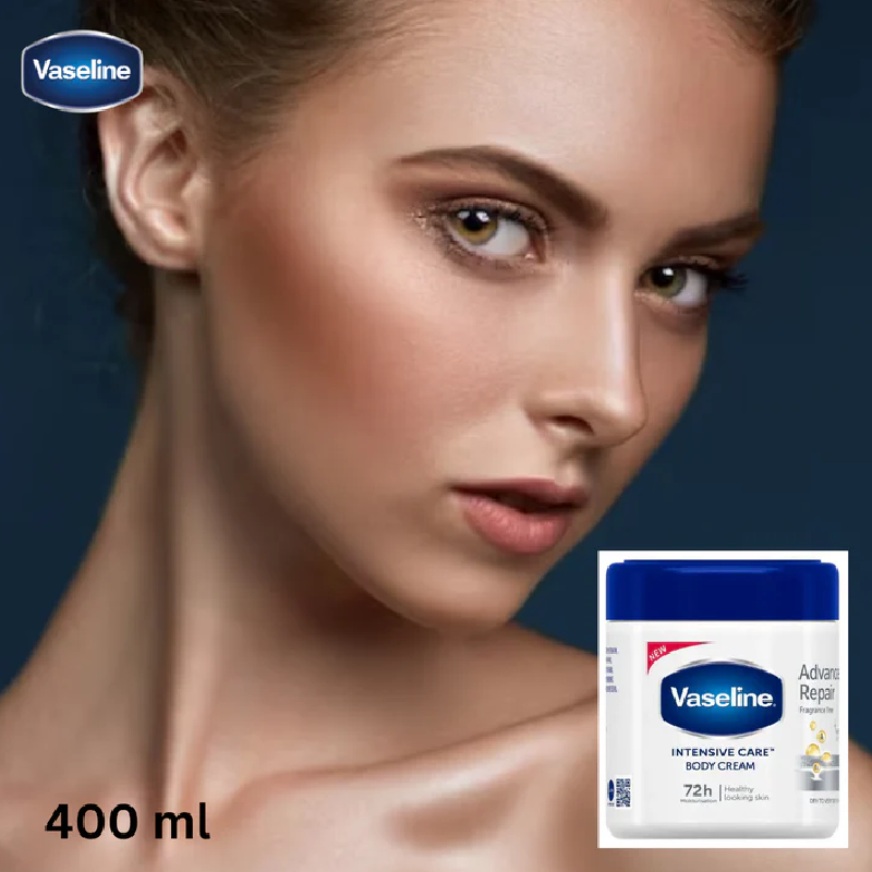 Vaseline Moisturizing Body Cream Advanced Repair 400Ml (Pack Of 3Pcs) 4 Vaseline Moisturizing Body Cream Advanced Repair 400Ml (Pack Of 3Pcs)