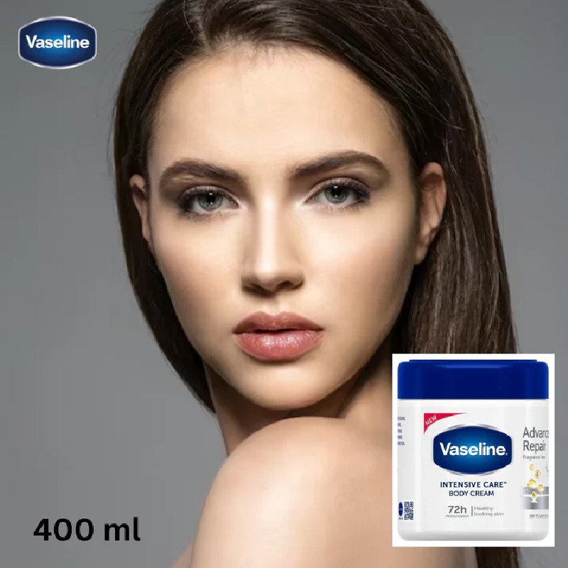 Vaseline Moisturizing Body Cream Advanced Repair 400Ml (Pack Of 3Pcs) 3 Vaseline Moisturizing Body Cream Advanced Repair 400Ml (Pack Of 3Pcs)