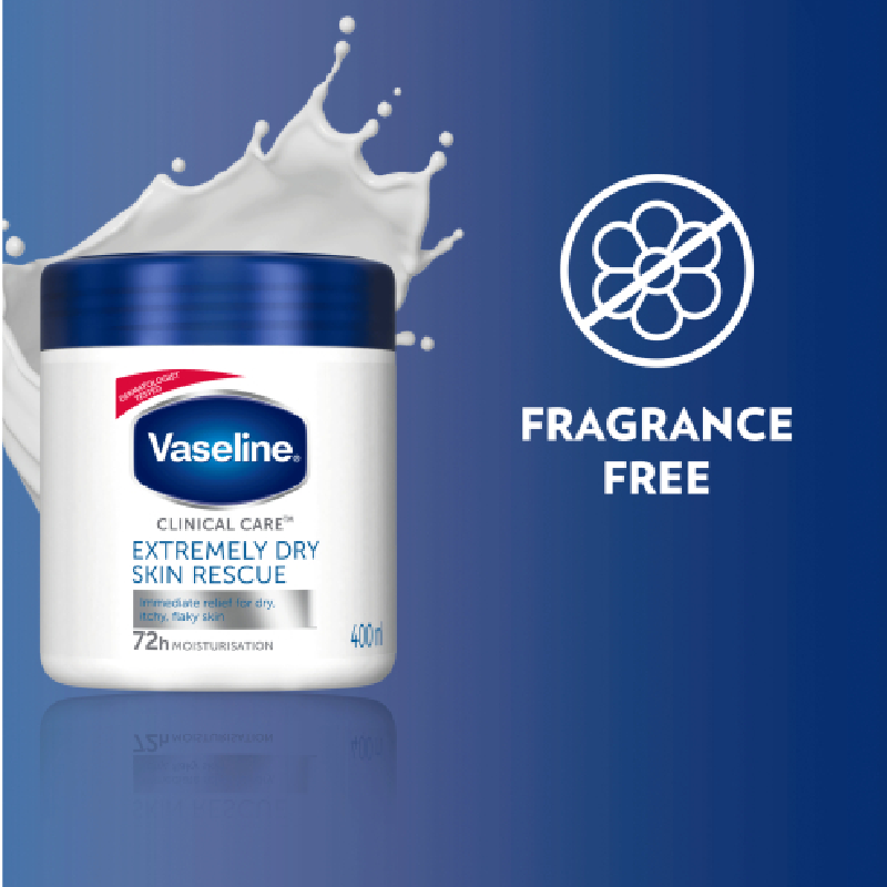 Vaseline Moisturizing Body Cream Extremely Dry Skin Rescue 400Ml (Pack Of 3Pcs) 6 Vaseline Moisturizing Body Cream Extremely Dry Skin Rescue 400Ml (Pack Of 3Pcs)