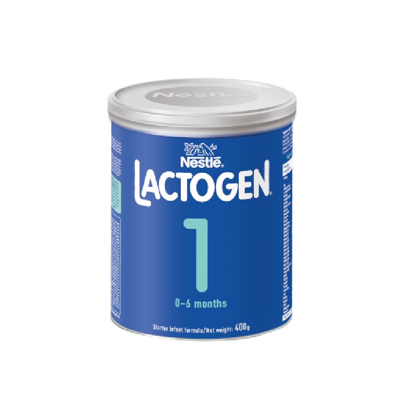 Nestle Lactogen 1, Starter Infant Formula, Instant Formula Milk, 100% Lactose, 0 To 6 Months, 400G 2 Nestle Lactogen 1, Starter Infant Formula, Instant Formula Milk, 100% Lactose, 0 To 6 Months, 400G - Set Of 3 Pcs