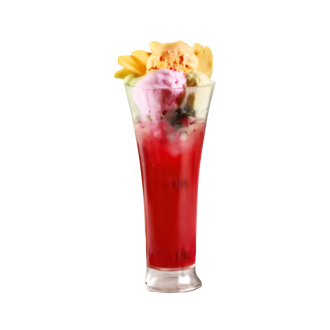 Supermom Faluda Plus Glass Set 300ml Unbreakable Material 6pc Set 572983