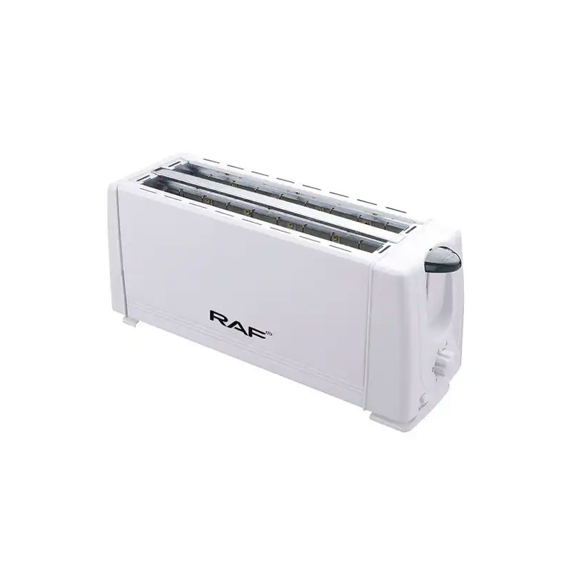 Raf Bread Toaster 4 Slice 1200W, Double Sided Baking, Card Slot Design R.265 1 Raf Bread Toaster 4 Slice 1200W, Double Sided Baking, Card Slot Design R.265
