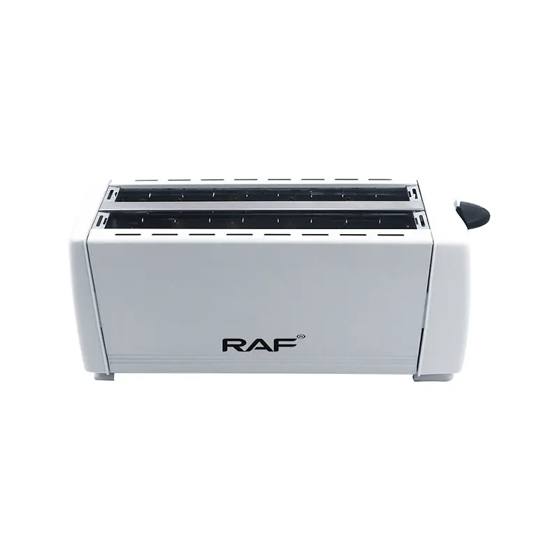 Raf Bread Toaster 4 Slice 1200W, Double Sided Baking, Card Slot Design R.265 2 Raf Bread Toaster 4 Slice 1200W, Double Sided Baking, Card Slot Design R.265