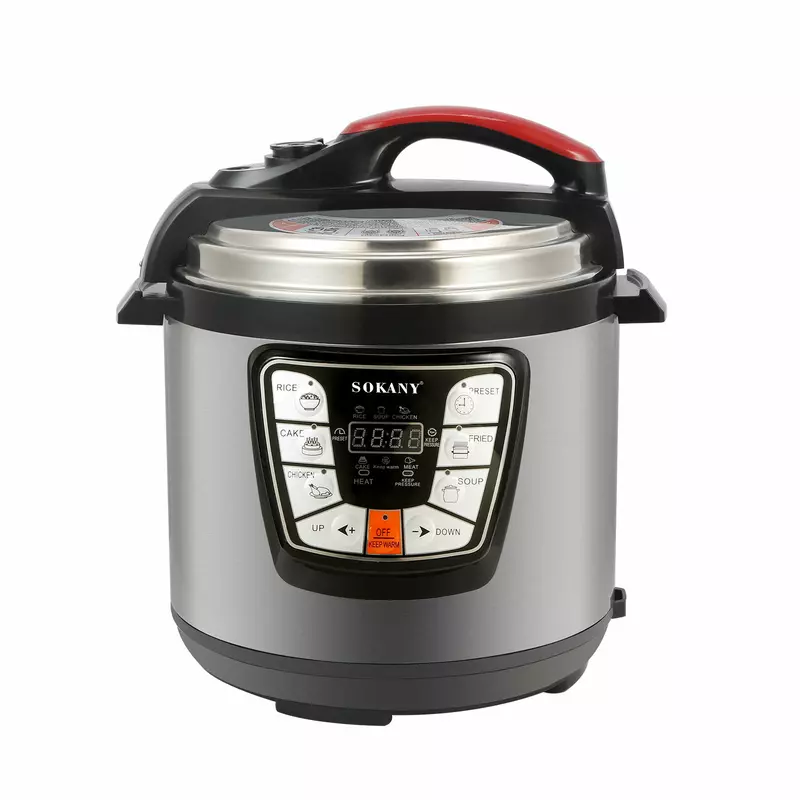 Sokany Pressure Cooker Multifunctional 6L 1000W Overheat Protection With Touch Screen Sk-2401 1 Sokany Pressure Cooker Multifunctional 6L 1000W Overheat Protection With Touch Screen Sk-2401