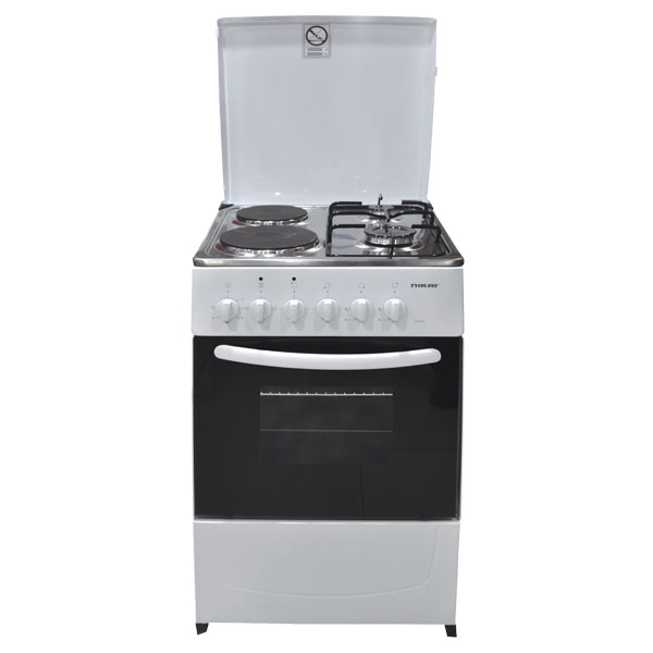 Nikai Oven Cooking Range 2 Burner And 2 Hotplate 50X50Cm Tfg14N22 Double Layer Glass Metalic Lid Hot Plate And Gas Burner Combination 1 Nikai Oven Cooking Range 2 Burner And 2 Hotplate 50X50Cm Tfg14N22 Double Layer Glass Metalic Lid Hot Plate And Gas Burner Combination
