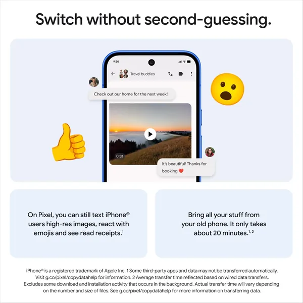 Google Pixel 10 5G 256Gb - Indigo 7 Google Pixel 10 5G 256Gb - Indigo