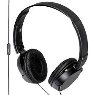 Sony Wired Headphone 30mm Driver Unit, Smartphone Compatible, Wide Frequency Range for Clear Highs and Lows MDR-ZX110APBZE