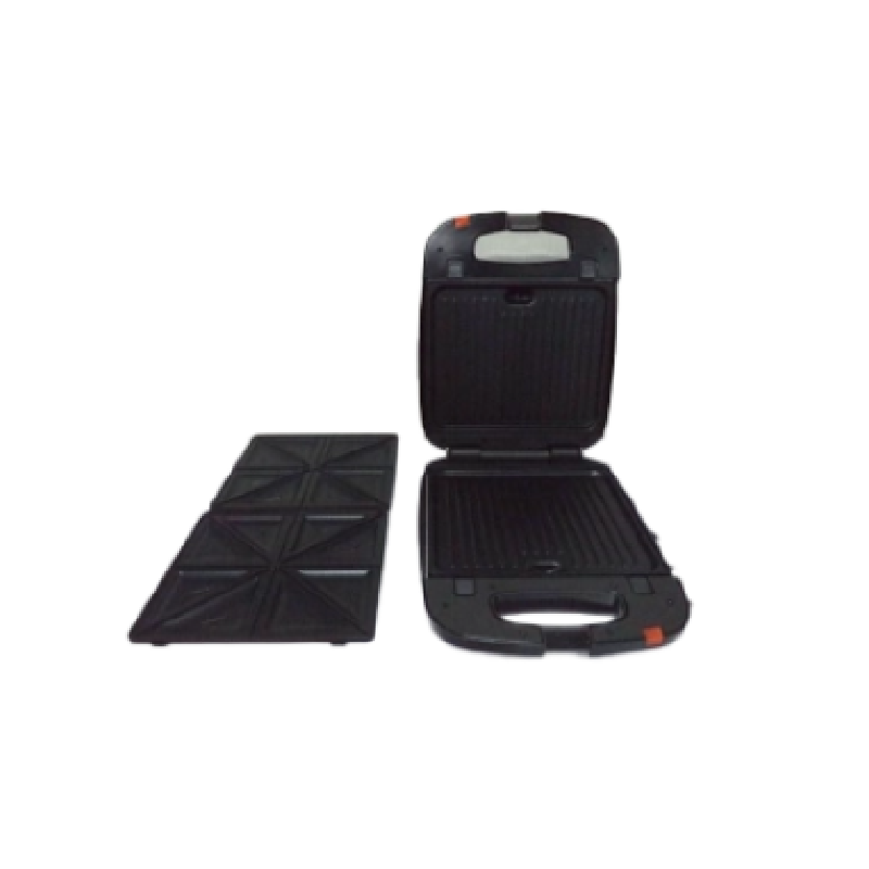 Von Sandwich Maker 4 Slice 1200W With 2 Plates, Non-Stick Coating Black Vsm421Ak 2 Von Sandwich Maker 4 Slice 1200W With 2 Plates, Non-Stick Coating Black Vsm421Ak