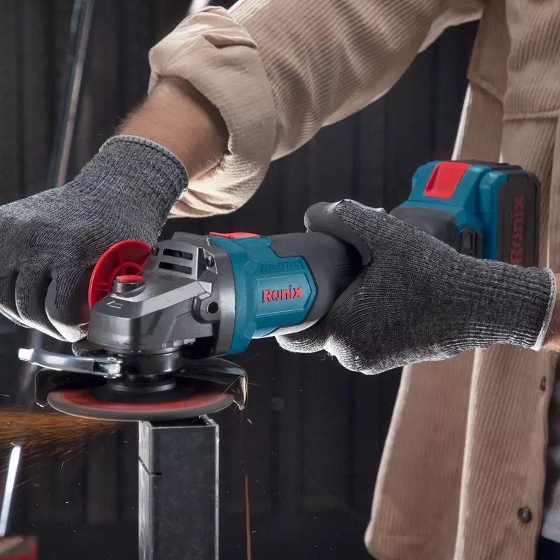 Ronix Brushless Angle Grinder 20V - 8901K 14 Ronix Brushless Angle Grinder 20V - 8901K