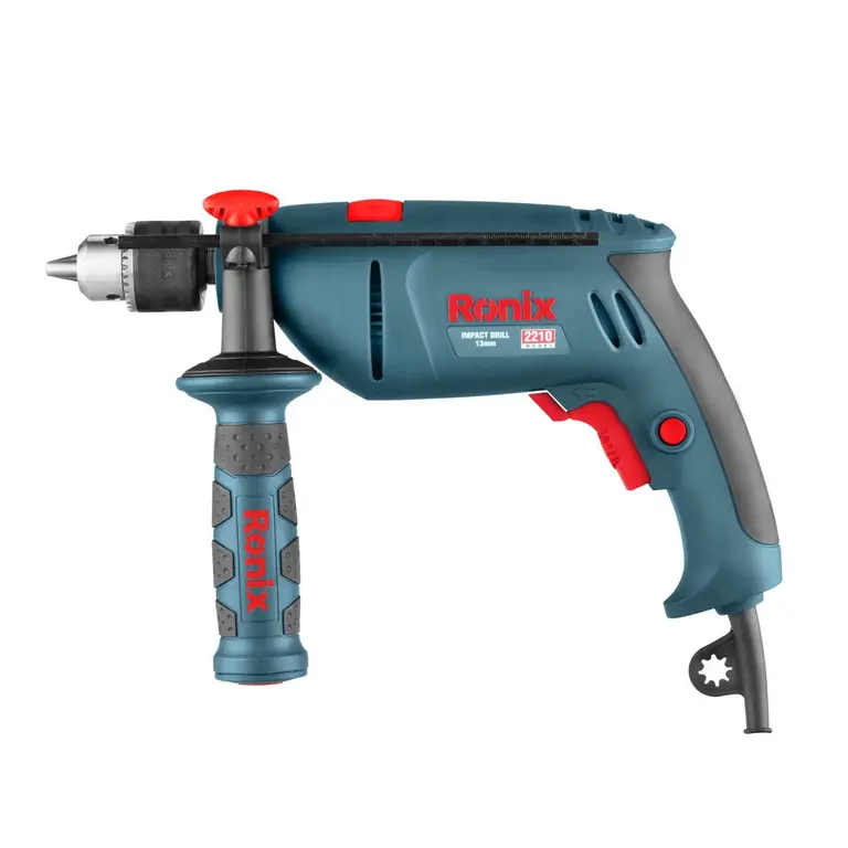 Ronix Electric Impact Drill-600W-13Mm-Keyed-3000 Rpm 2211 9 Ronix Electric Impact Drill-600W-13Mm-Keyed-3000 Rpm 2211