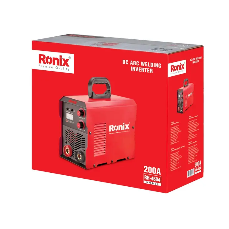 Ronix Power Tool 250A Dc Arc Welding Machine Welding Inverter Rh-4605 9 Ronix Power Tool 250A Dc Arc Welding Machine Welding Inverter Rh-4605