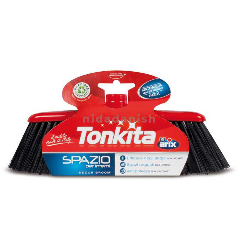 Tonkita Spazio Indoor Broom With Angled Bristles Tk605 Pack Of 3 2 Tonkita Spazio Indoor Broom With Angled Bristles Tk605 Pack Of 3